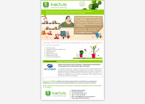 Newsletter Kactus Communication